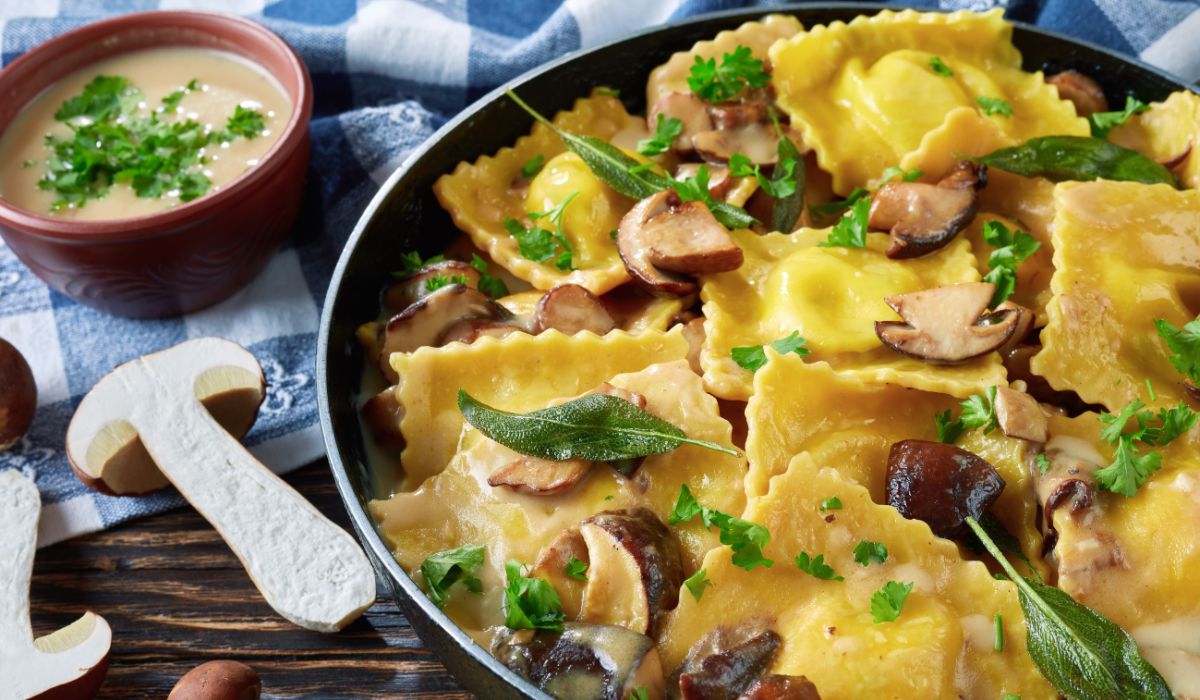 Mushroom Ravioli Sauce Recipe
