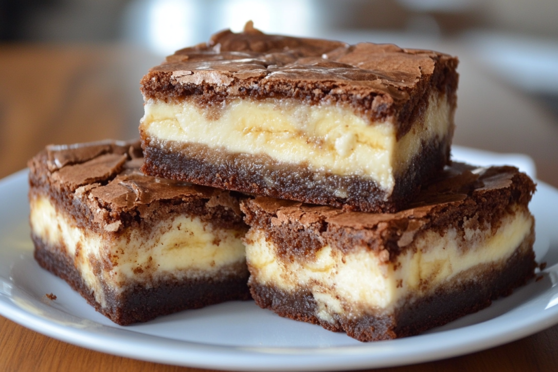 Banana Pudding Brownies