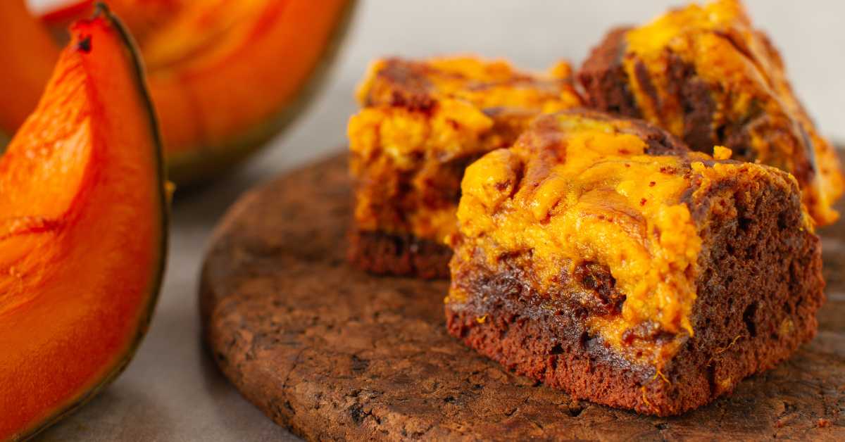 Pumpkin Cheesecake Brownies