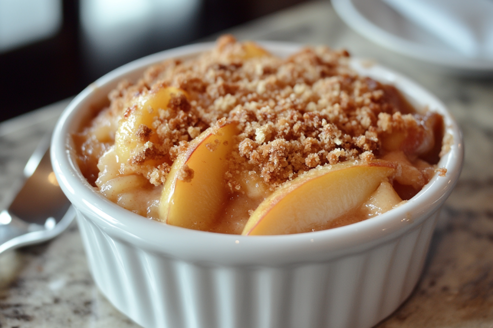 PEACH CRUMBLE