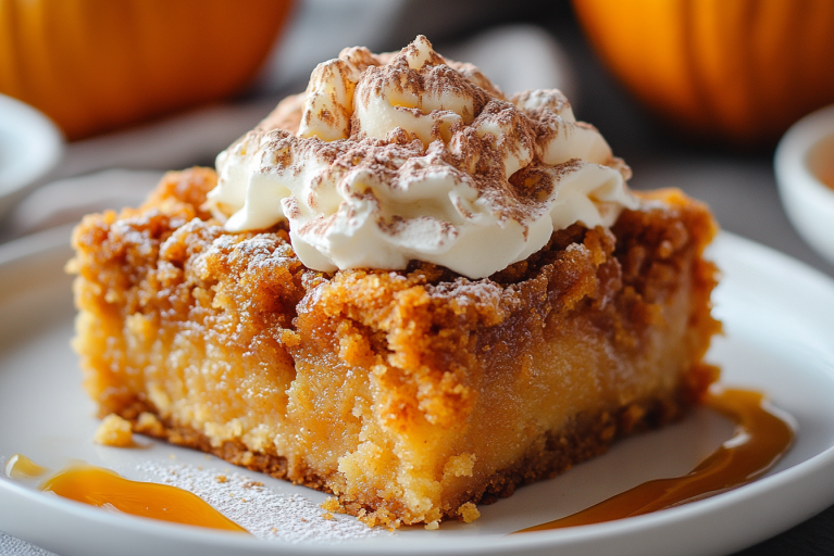 Pumpkin Dump Cake recipe